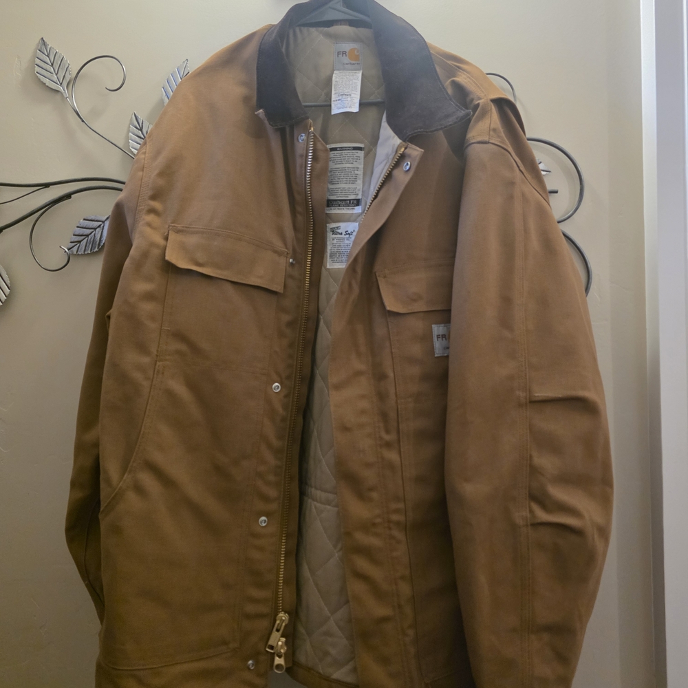 NEW-Carhartt Men's Tan Field Jacket